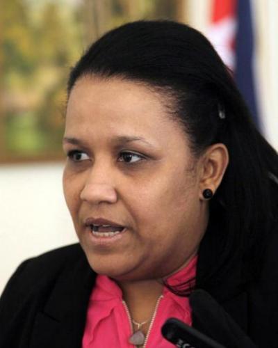 Cuba's Ambassador to the United Nations Anayansi Rodríguez