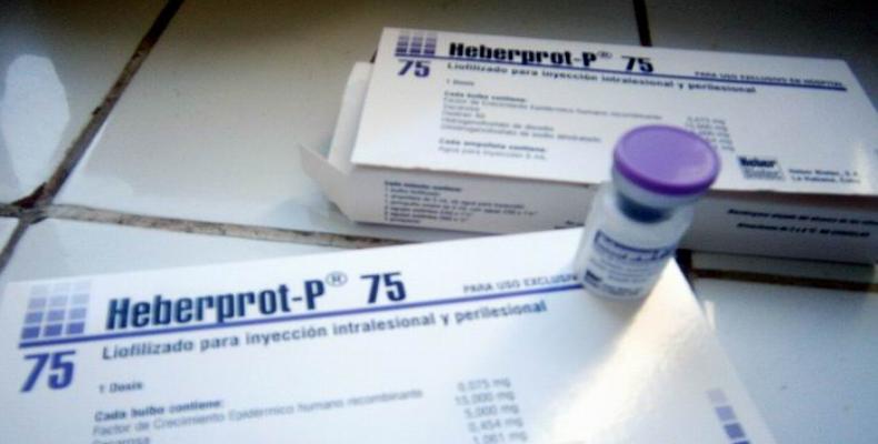 De forma gatuita, en 2018 se trataron con el Heberprot-P más de 12 mil pacientes cubanos.Imágen:Internet.
