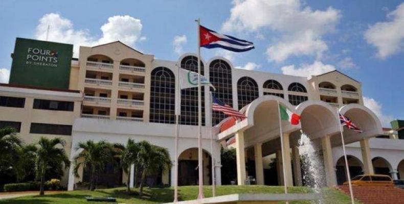 Le Four Points Sheraton de La Havane, le seul hôtel géré par une société nord-américaine à Cuba.
