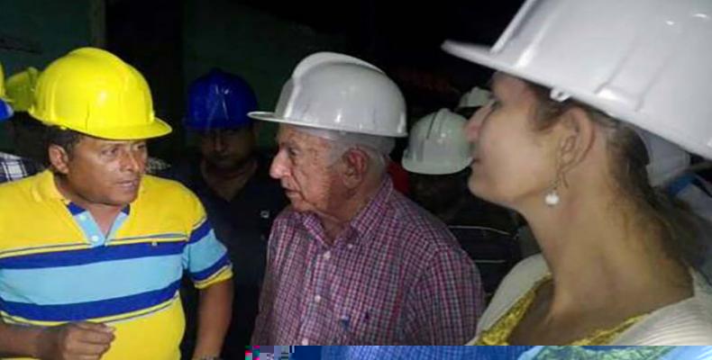 Machado Ventura en Majibacoa