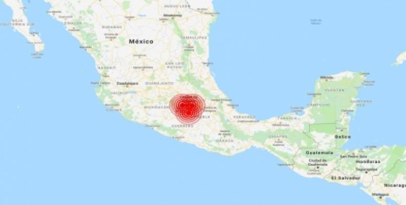 Sismo en México