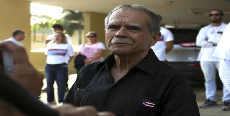 López Rivera estuvo detenido en Estados Unidos durante 36 años.Foto:Internet.