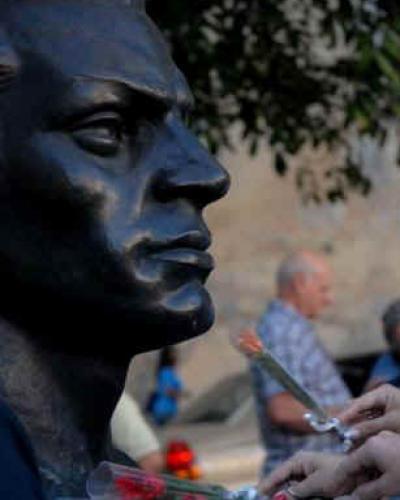Busto de Mella en la Universidad de La Habana