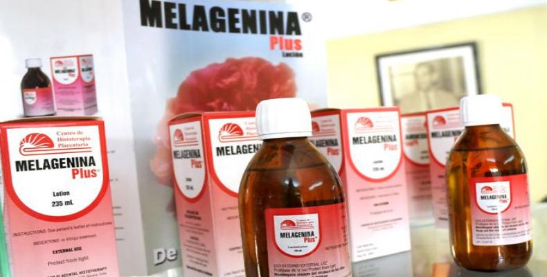 La Melagenina es un medicamento único en el mundo contra el vitíligo. Foto: Granma