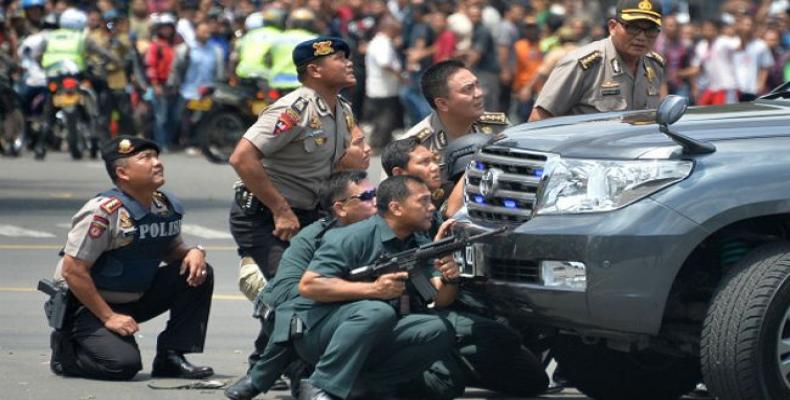 Represión en Indonesia