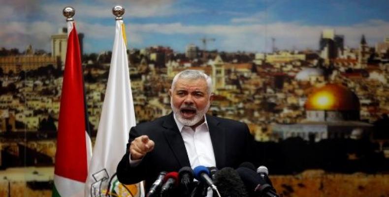 Ismail Haniyeh, líder del movimiento palestino Hamás