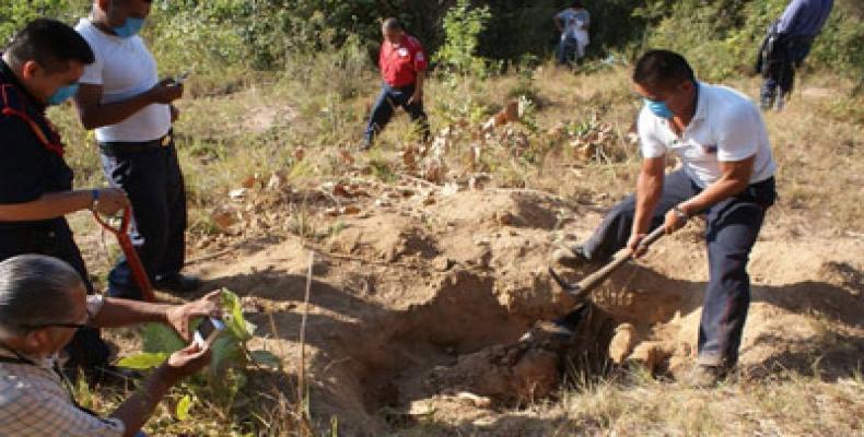 Since 2006 and until August 2019, more than 3,000 clandestine graves found in Mexico.  (Photo: Reuters)