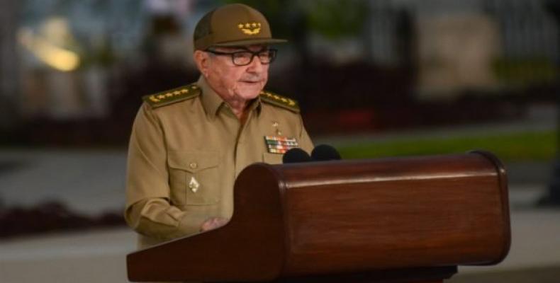 General de Ejército, Raúl Castro. Foto: Archivo