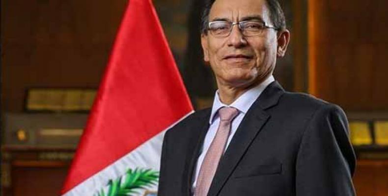 Presidente peruano, Martín Vizcarra