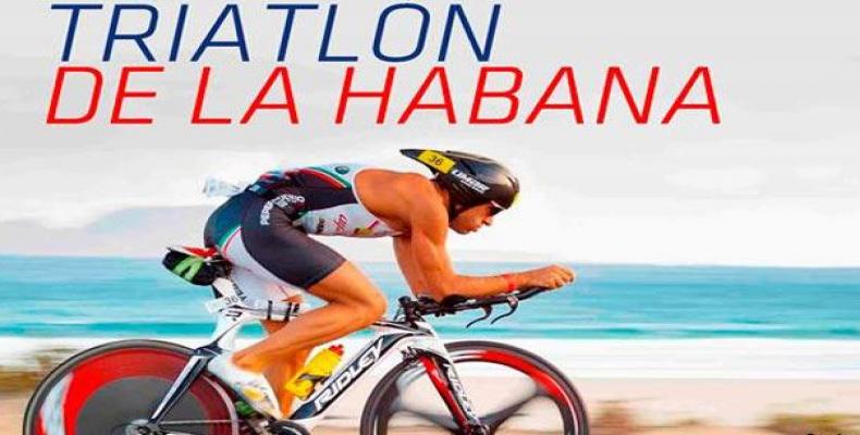 Logo del Triatlón de La Habana. Foto: archivo