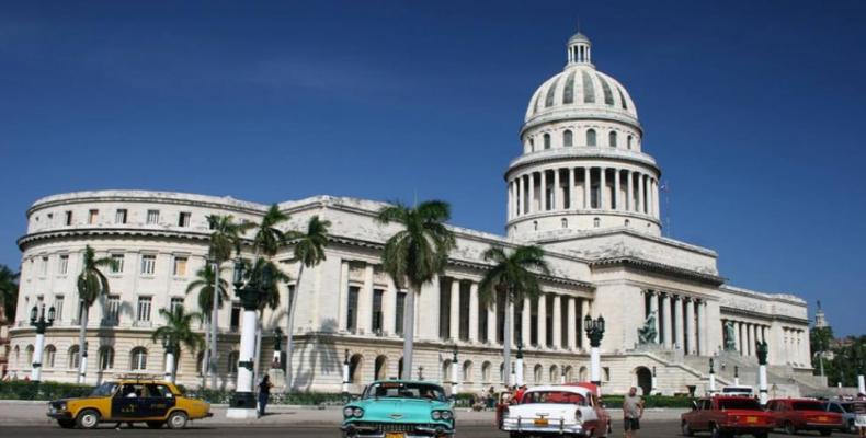 Le Capitole de La Havane, siège de l'Assemblée Nationale de Cuba