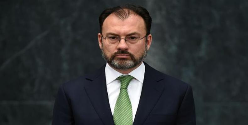 Mexico's Foreign Minister Luis Videgaray