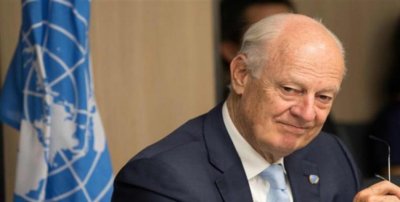 United Nations Special Envoy for Syria Staffan de Mistura