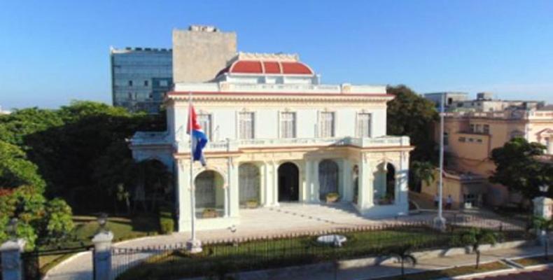 Le siège du ministère cubain des Affaires étrangères à La Havane. Photo des archives.
