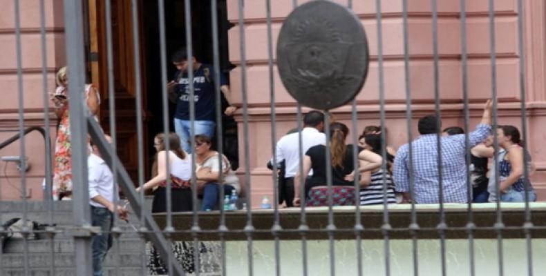 Representantes de la Central de Trabajadores de Argentina convocaron a una jornada de movilizaciones y a un paro nacional en rechazo a la política de despidos m