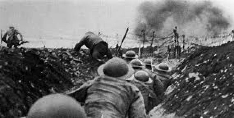 Primera Guerra Mundial - soldados. Foto Internet
