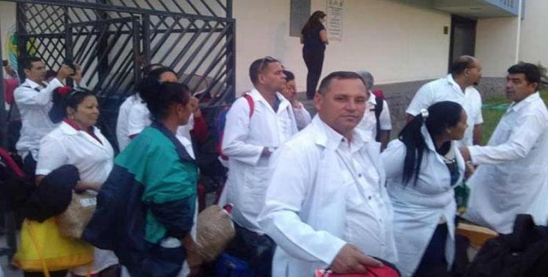 Médicos cubanos en Perú. Foto: Archivo
