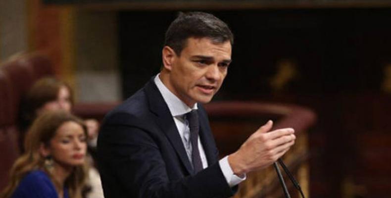 Pedro Sánchez, presidente del gobierno español