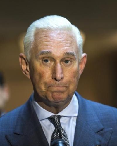 Roger Stone, excolaborador del presidente de EE.UU., Donald Trump. EFE/Archivo