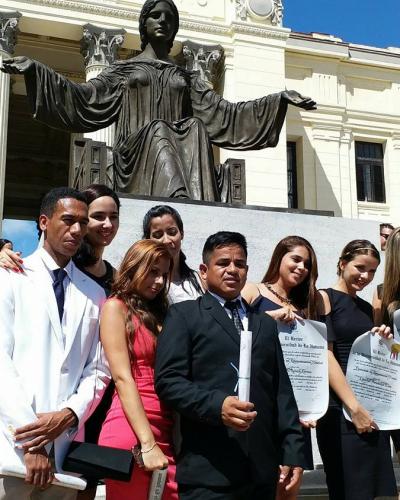 En la graduación se estimularán a estudiantes en diferentes esferas de la vida universitaria. Fotos: Karla Melián