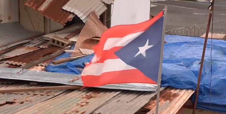 U.S. federal aid to Puerto Rico weak after Hurricane Maria.  Photo: EFE