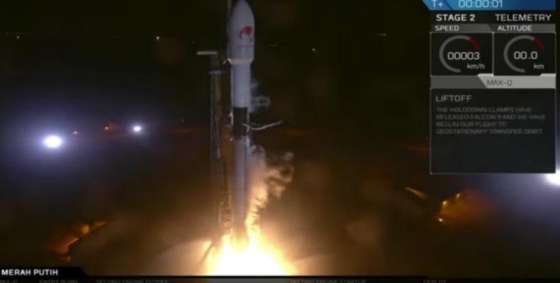 El lanzamiento ocurrió en Cabo Cañaveral, Florida. Foto: Infobae