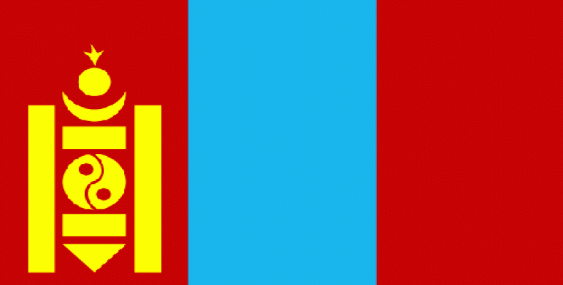 Bandera de Mongolia