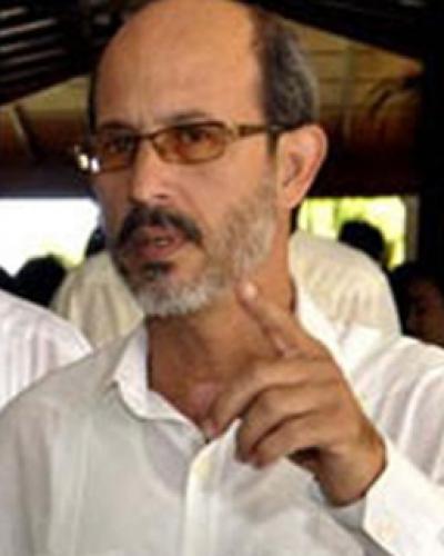 Vicepresidente de la comisión de Relaciones Internacionales del Parlamento cubano, Rolando González,