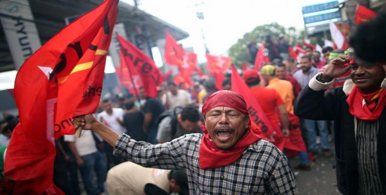 Protestas en Honduras