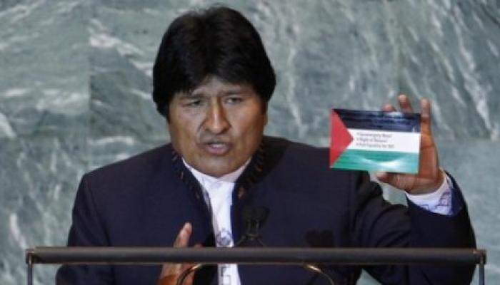 Presidente boliviano, Evo Morales