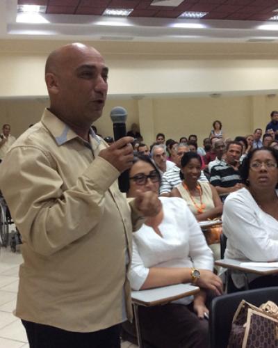 Reverendo Joel Ortega Dopico, presidente del Consejo de Iglesias de Cuba. Foto: María del Carmen Ramón/ Cubadebate