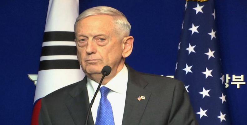 James Mattis, jefe del Pentágono norteamericano