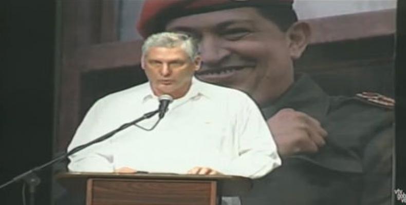 Díaz-Canel representa el sentir del pueblo cubano al rechazar enérgicamente las nuevas medidas de EE.UU. contra la hermana nación bolivariana. Foto: Archivo