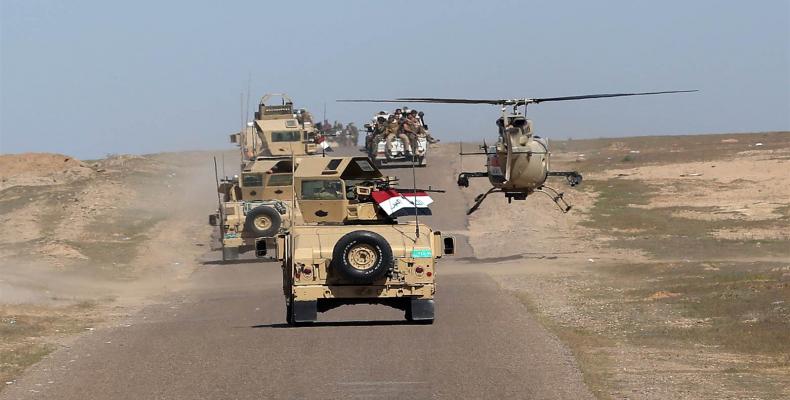 Ejército de Iraq trata de limpiar 