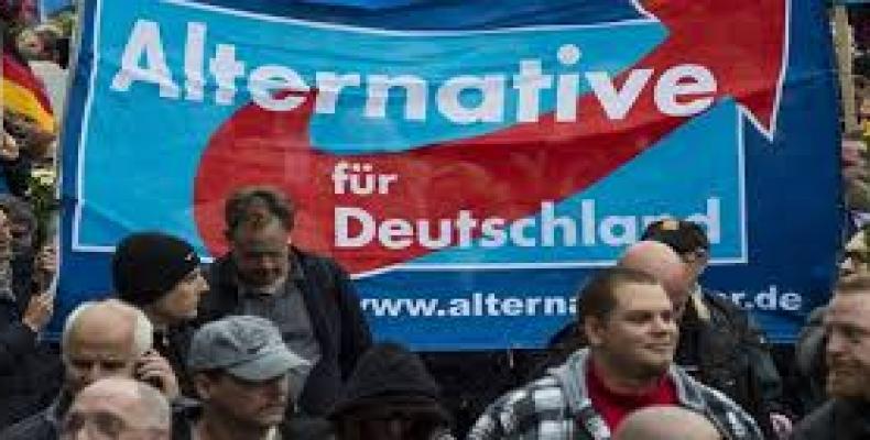 German chancellor’s party loses power, Greens and far-Right party gain. Photo: AP