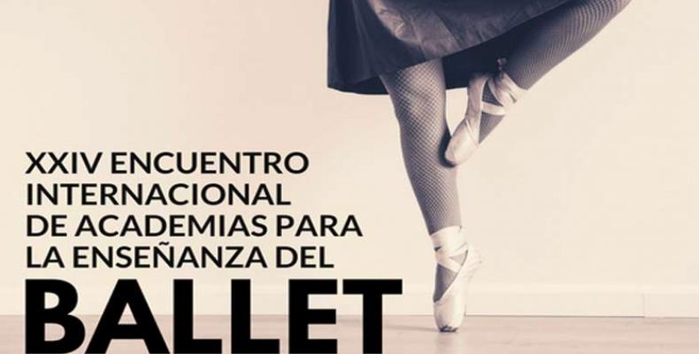 Sesiona desde este domingo en Cuba encuentro Internacional de Academias para la enseñanza del ballet.Foto:PL.