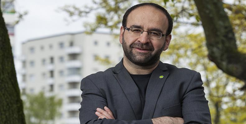 Sweden's Minister of Housing Mehmet Kaplan