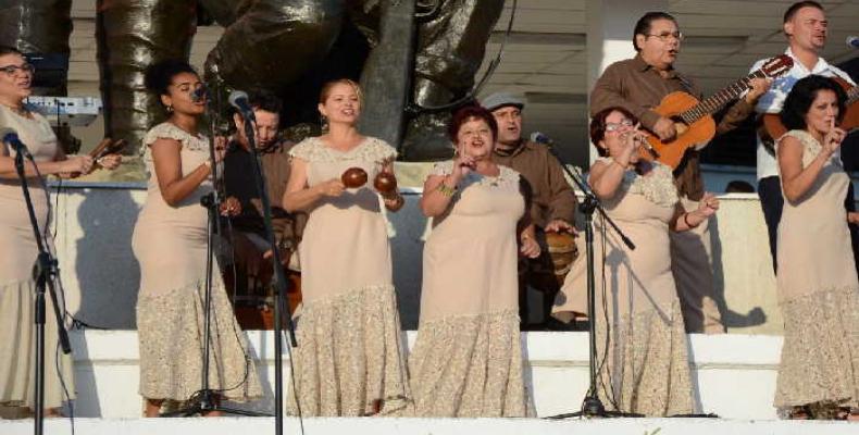 El Coro de Clave Espirituano, es la única agrupación de ese tipo en el país. Foto: periódico Escambray