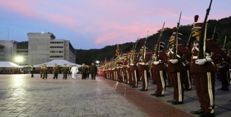 Maduro en cambio de mando en Guardia Nacional venezolana