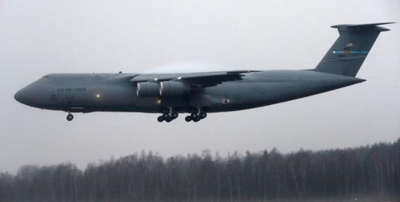 U.S. Air Force Globemaster C5 aircraft UU.  (Photo: Russia Today)