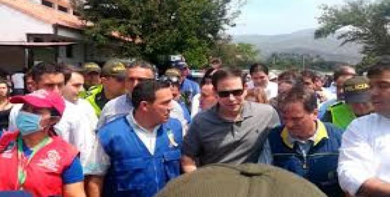 Cúcuta: senador estadounidense Marco Rubio, uno de los artífices de las acciones antivenezolanas. Foto/internet