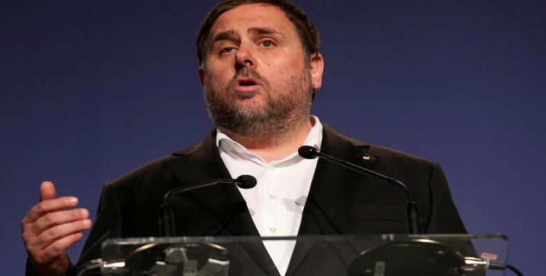 Former Catalan Vice President Oriol Junqueras (Reuters)