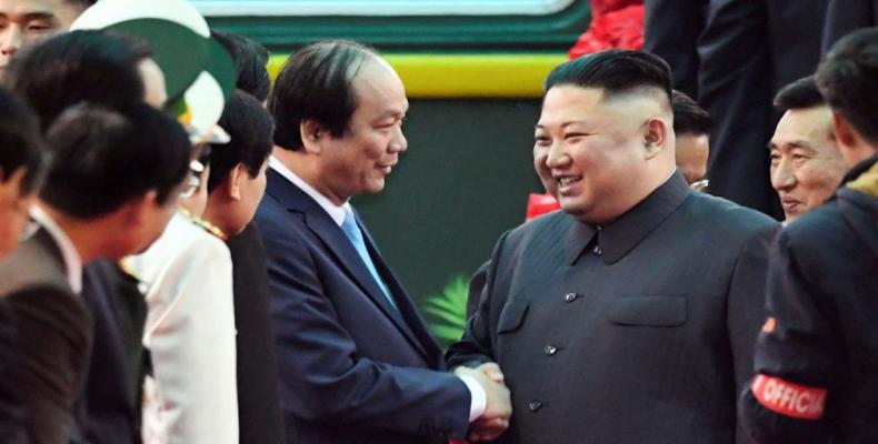 El presidente norcoreano visita Vietnam para celebrar la segunda cumbre con su homólogo de EE.UU, Donald Trump. Foto: PL