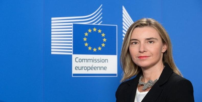 The High Representative of the European Union for Foreign Affairs  H.E. Ms. Federica Mogherini.