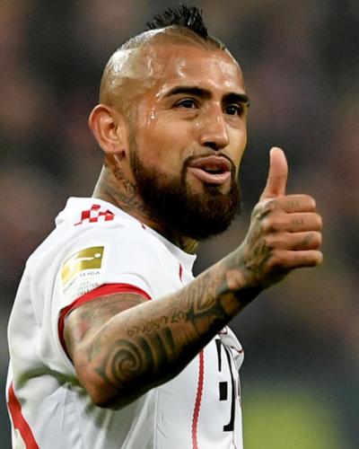 Arturo Vidal parece recuperado