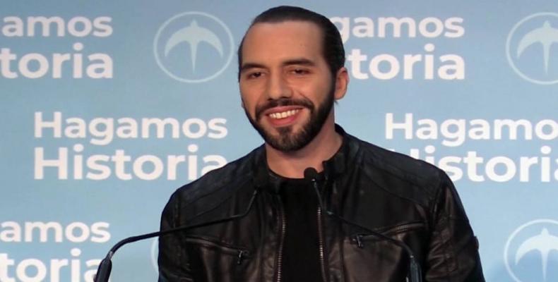 Nayib Bukele elected president of El Salvador. Photo: AP