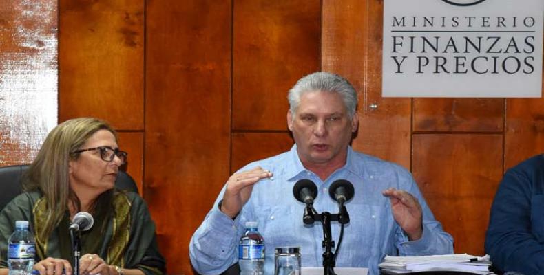 Miguel Díaz-Canel Bermúdez, destacó la resistencia del pueblo cubano frente a las agresiones de EE.UU. Foto: @PresidenciaCuba.
