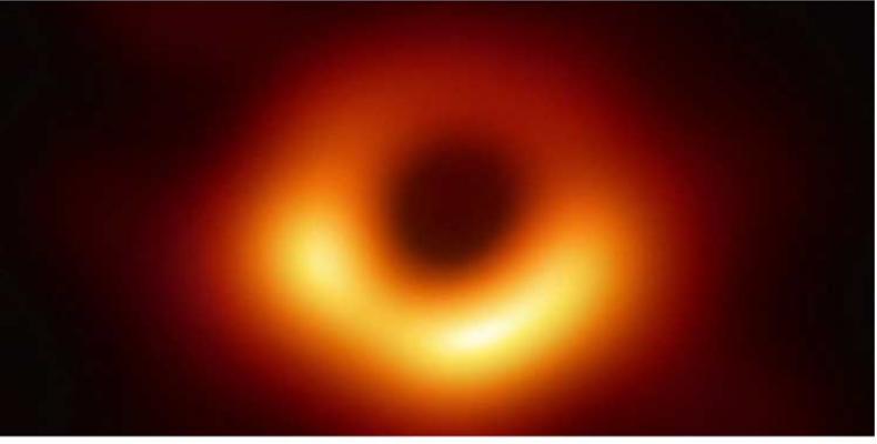 Primera imagen el agujero negro