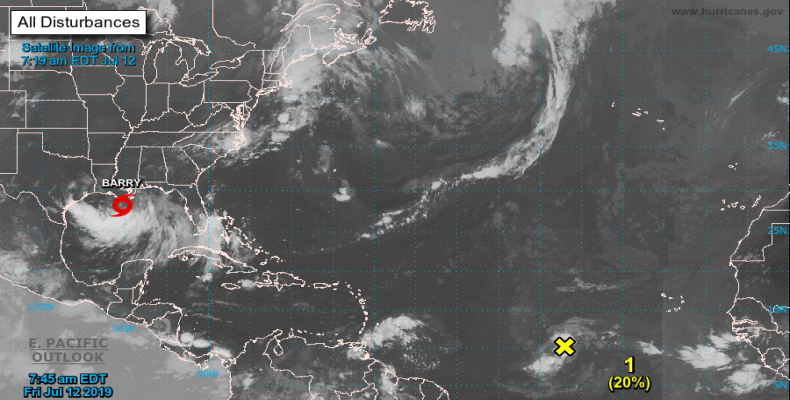 Imagen / Centro Nacional de Huracanes (NOAA)