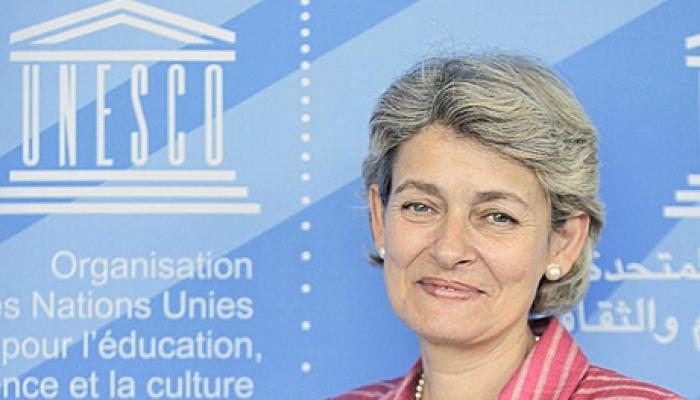 Directora general de la Unesco, Irina Bokova